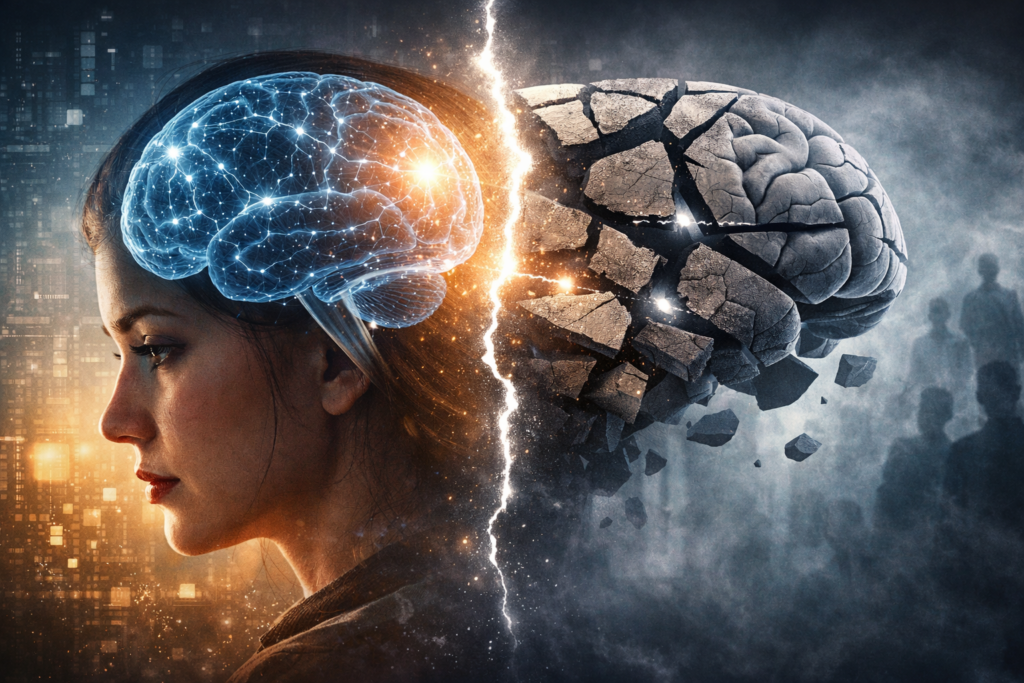 Dissociation im menschlichen Gehirn